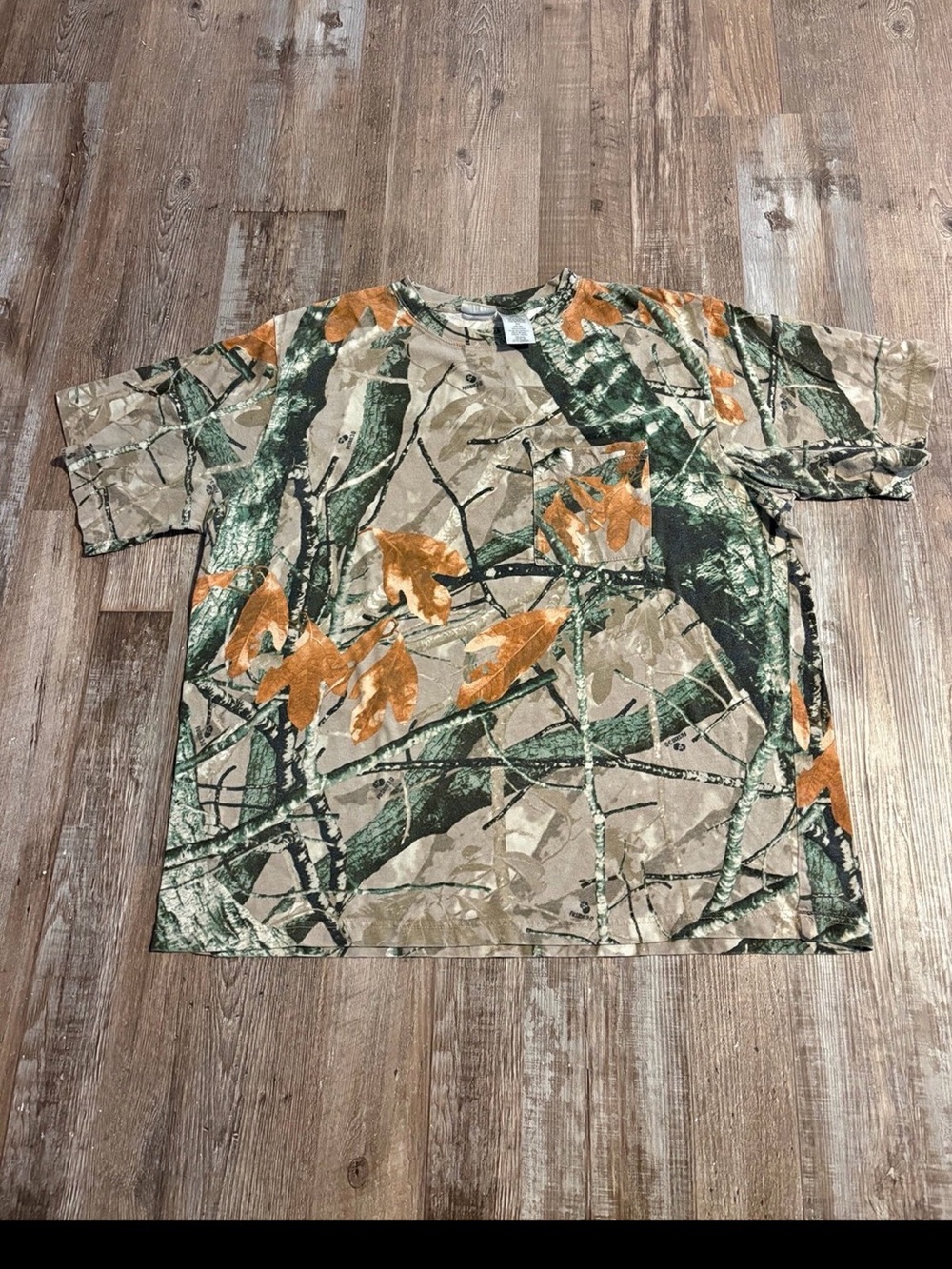Men's Outfitters Ridge Camouflage Short Sleeve T-Shirt | Size XL